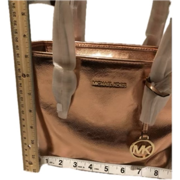 Michael Kors Metallic Primrose Dual Wear Tote - Picture 5 of 15